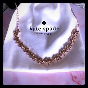 NWT Kate Spade Things We Love Rose Gold Necklace🐘